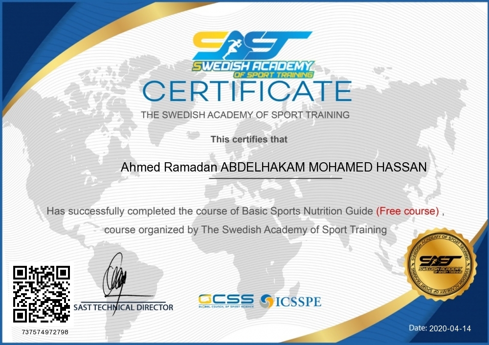 Ahmed Ramadan Abdelhakam Mohamed Hassan